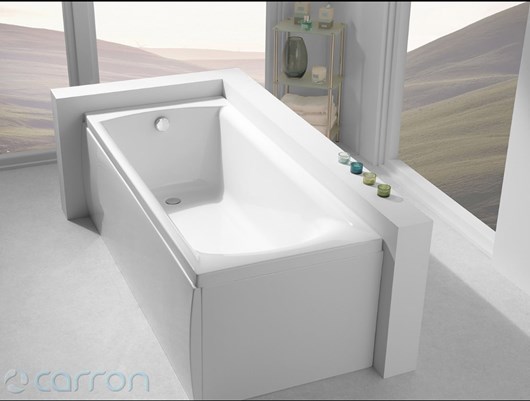 Carron Bathrooms Sigma CRN 430CH Μπανιέρα Ακρυλική με Υδρομασάζ 180x80cm