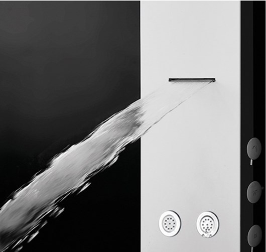 Icos Shower Nefele Θερμομικτική Στήλη Ντους-Υδρομασάζ 4 εξόδων